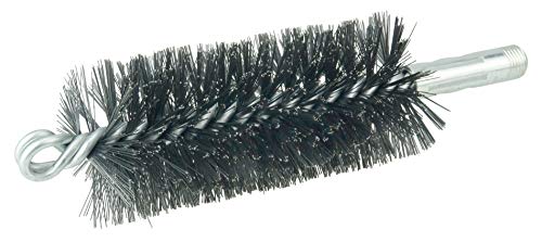 Weiler 44037 2-1/4" Double Spiral Flue Brush, .012 Steel Fill, Made in the USA