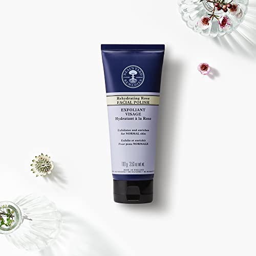 Neal's Yard Remedies Rehydrating Rose Face Polish | Exfoliating Face Scrub With Damask Rose | For Dehydrated Skin |3.53 oz. net wt. - Image 4
