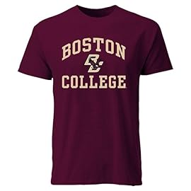 Barnesmith Boston College BC Eagles Short-Sleeve T-Shirt, Spirit, Maroon, Medium