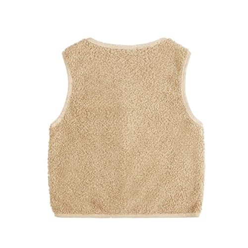 Kids Fleece Vest Full Zip Sleeveless Jacket Boys Girls Winter Warm Vest Toddler Lightweight Windproof4