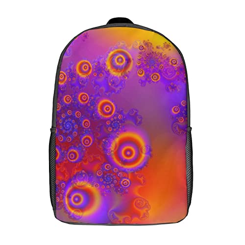 Sac à dos pour enfants avec imprimé 3D Fractal ultra tendance