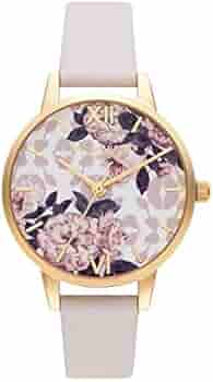 Olivia Burton Analoog Quartz horloge voor dames met zwarte