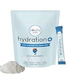 Hydration+ Electrolyte Drink Mix for Kids – Zero Sugar, Immune & Bone Support with Vitamin D, Zinc & K2 – Blue Raspberry, 20 Stick Packs