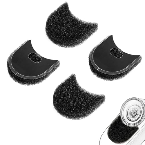 PEUTIER 4uds Protectores de Micrófono, Protector de Viento Reemplazo de Parabrisas de Micrófono Protector de Viento para Micrófono Accesorios de Vídeo Compatible con Insta360 GO 3 y GO 3S