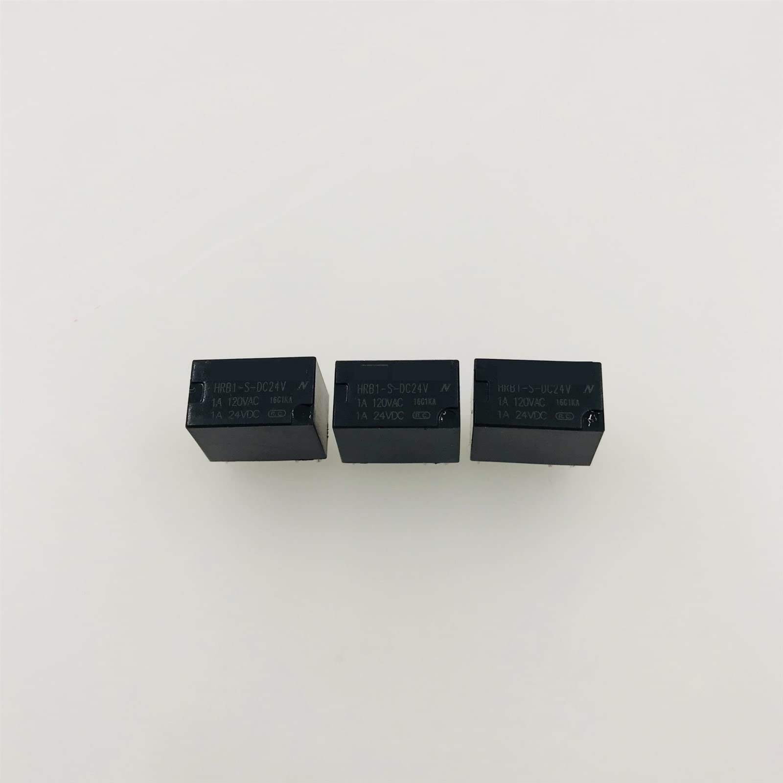 GJZIFGFWQ 10Pcs Signal Relay HRB1-S-DC5V HRB1-S-DC12V HRB1 S DC5V HRB1SDC24V HRB1-S-DC24V 5V 12V 24V 6PIN(10PCS 24V)