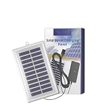 Lightweight Solar Boost Charging Panel with USB Cable 13.5×7.9×3cm