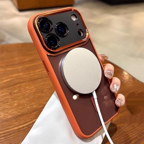 Coque de protection magnétique iPhone 11 12 13 14 Pro Max Plus avec objectif métal