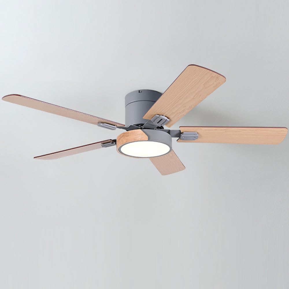 Ventilateur de plafond à télécommande 3 vitesses pour chambre et salon