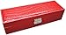 Produktbild HJ Startseite Uhrenbox Männer und Frauen Pu-Leder Tragbare Uhr Retro Armband Schmuck Display Aufbewahrungsbox,Groß Rot