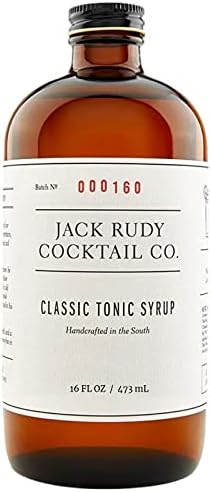 JACK RUDY COCKTAIL CO Classic Tonic Syrup 16 Fluid Ounces (1 bottle)