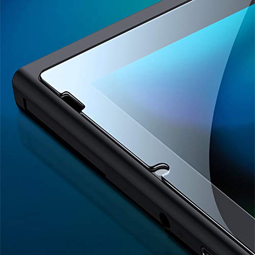 MANTO Screen Protector for Switch 2017 Tempered Glass Film Fingerprint Resistance 3-Pack