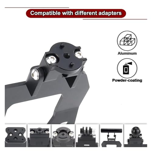 Support plaque navigation GPS moto robuste en alu pour Versys-X 300 - 3