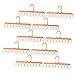 10pcs Hangers Belt Rack Drying Rack Pant Organizer for Closet Multi Hanger Clothes Hanger Belt Holder Scarf Rack Closet Tie Scarf Organizer Coat Rack Plastic Windproof