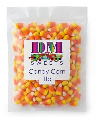 Candy Corn – 1 lb Bulk Bag – Traditional Tri‑Color Orange Yellow White – Perfect for Halloween, Fall Parties, Baking, Bowls & Seasonal Decorating
