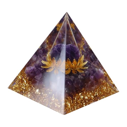 Namvo Torre de Cristal de Amatista de 6 cm (2,4