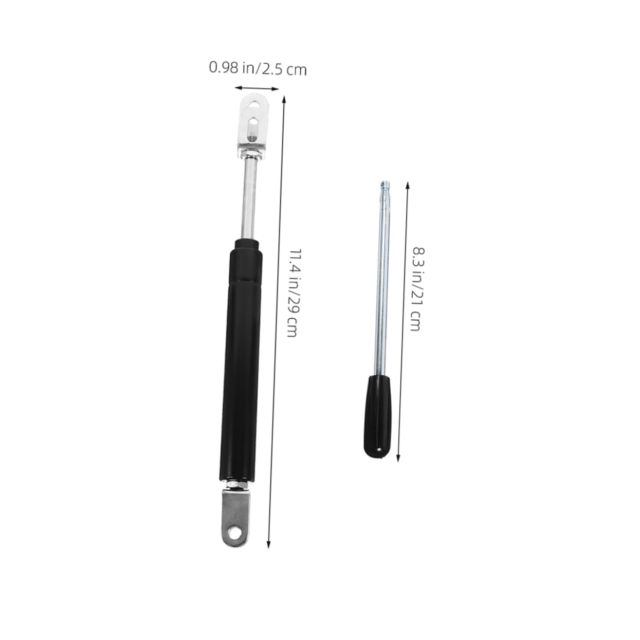ULTECHNOVO 2 Ensembles Accessoire Robuste pour Fauteuil de Salon Tige de Gaz de Rechange Tige de Pompe à Gaz pour Fauteuil de Barbier de Rechange