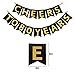 80th Birthday Party Decorations Kit - Gold Glittery Cheers to 80 Years Banner,Poms,12Pcs Sparkling 80 Hanging Swirl for 80th Anniversary Decorations 80 Years Old Party Supplies