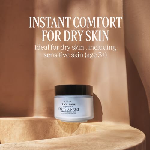 Image of L'Occitane Ultra Rich Body Cream Refill : Reduce Waste | Moisturize | Nourish | With Organic Shea Butter | Sensitive-Skin | Vegan | Jasmine Scent