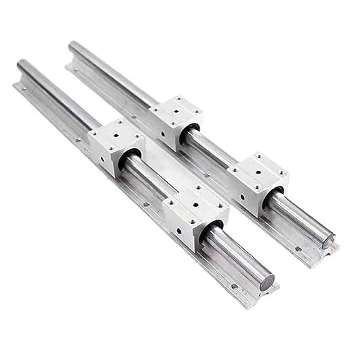 Guide linéaire SBR12 de 800mm avec 2 roulements pour machine CNC