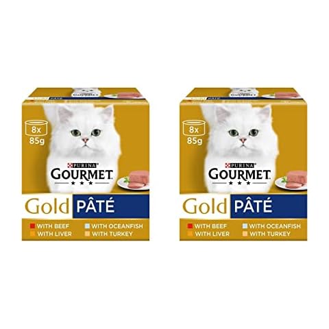 Gourmet Gold Pate Wet Cat Food Tins Variety Pack Cover