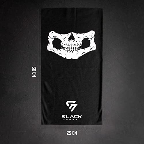 Foto von BlackNugget Totenkopf Skelett Skull Halloween Kostüm Multifunktionstuch Multifunktionsschal Schlauchmaske Schlauchtuch Schlauchschal Halstuch Sturmmaske Sturmtuch Funktionstuch Funktionsschal Maske