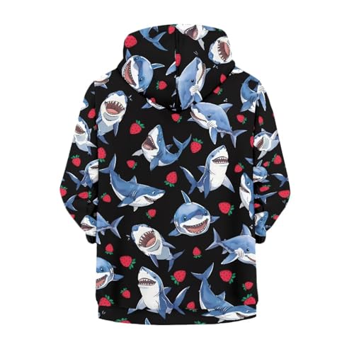 Image of Biyejit Kids Novelty 3D Graphic Printed Hooded Sweatshirt
