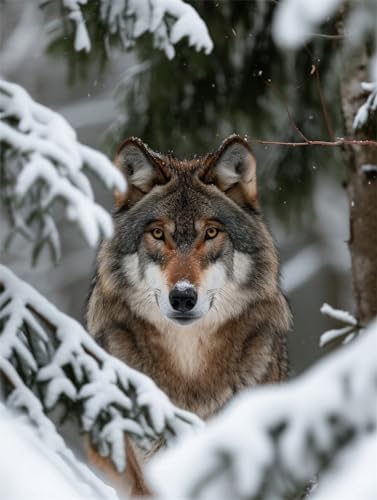 Kit broderie de perles loup COKYIS pour vaincre l'ennui créatif