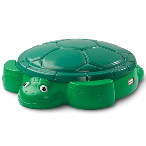 Turtle Sandbox For Playing Outdoor , 38.75 L X 43.25 W X 12.00 H Inches, Green #TOP1