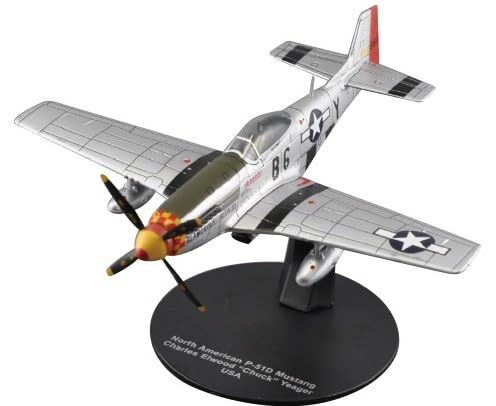 1/72 連合軍　傑作機 コレクション Amazon.co.jp: 1/72 P-51D マスタング チャック イェーガー機 第