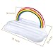Float Joy Rainbow Floaties for Adults, Rainbow Pool Inflatables, Rainbow Island Floaty, [Pool Party /LGBT Pride]