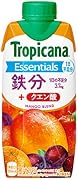 キリン トロピカーナ エッセンシャルズ 鉄分 紙パック 330ml×12本入×2ケース：合計24本