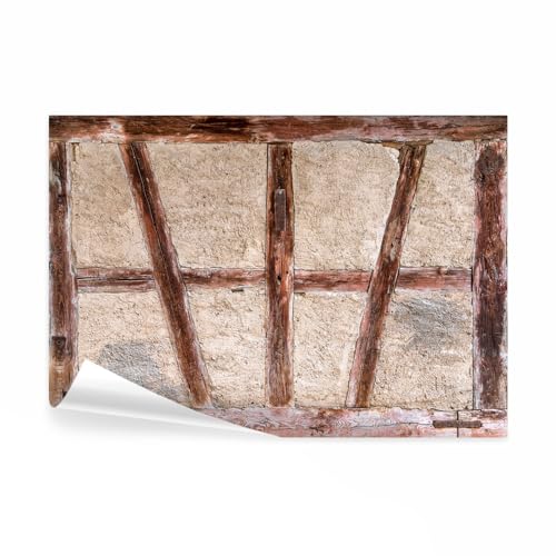 decomonkey Fototapete Steinwand Stein 350x256 cm XXL Design Tapete...