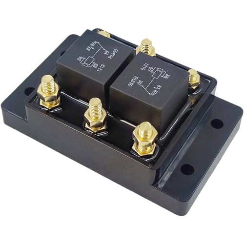 Spjiuqi 5541100 ATP0110 12V 6-Terminal 80A Forward And Reverse Relay Polarity Module thumb #7