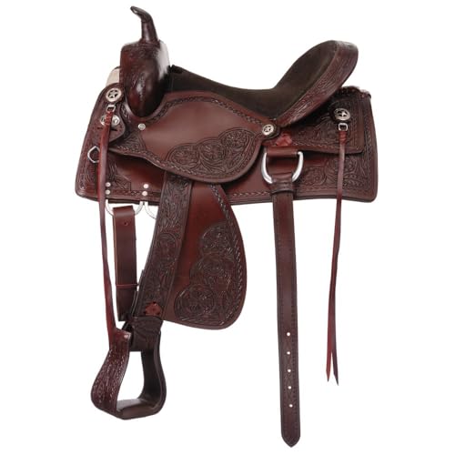 Tough 1 King Series Jacksonville Trail Saddle Wide/Draft 1