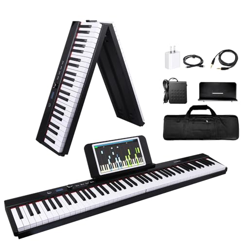Clavier portable 88 touches pliable pour progresser sans encombrer le salon - 4