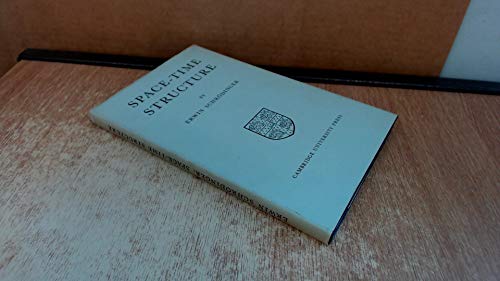 Space-time structure B0007JX8N0 Book Cover