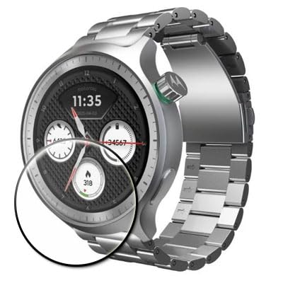 Image of Screen Protector Compatible For Moto watch Full Screen Coverage With Easy Installation Kit For Cellphone.