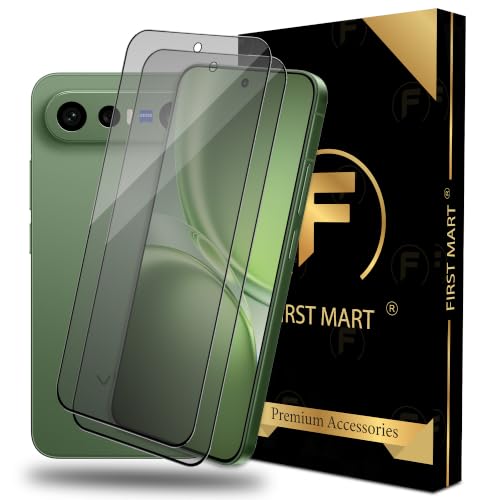 Image of FIRST MART Military-Grade Matte Anti-Glare Tempered Glass for Vivo X300 FE (6.59 Inch) With Installation Kit | Edge to Edge Coverage |Anti Glare, Bubble-Free [2 Pack]
