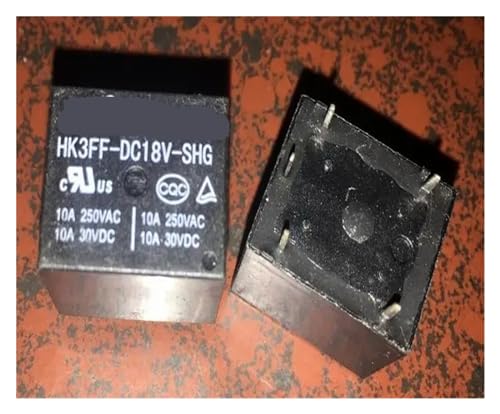 Relais HK3FF-DC12V-SHG T73-1C-12V mini relais de puissance 5 broches 10A