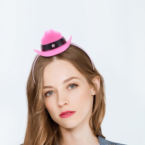 Mini chapeau haut-de-forme rose accessoire coiffure léger - 5
