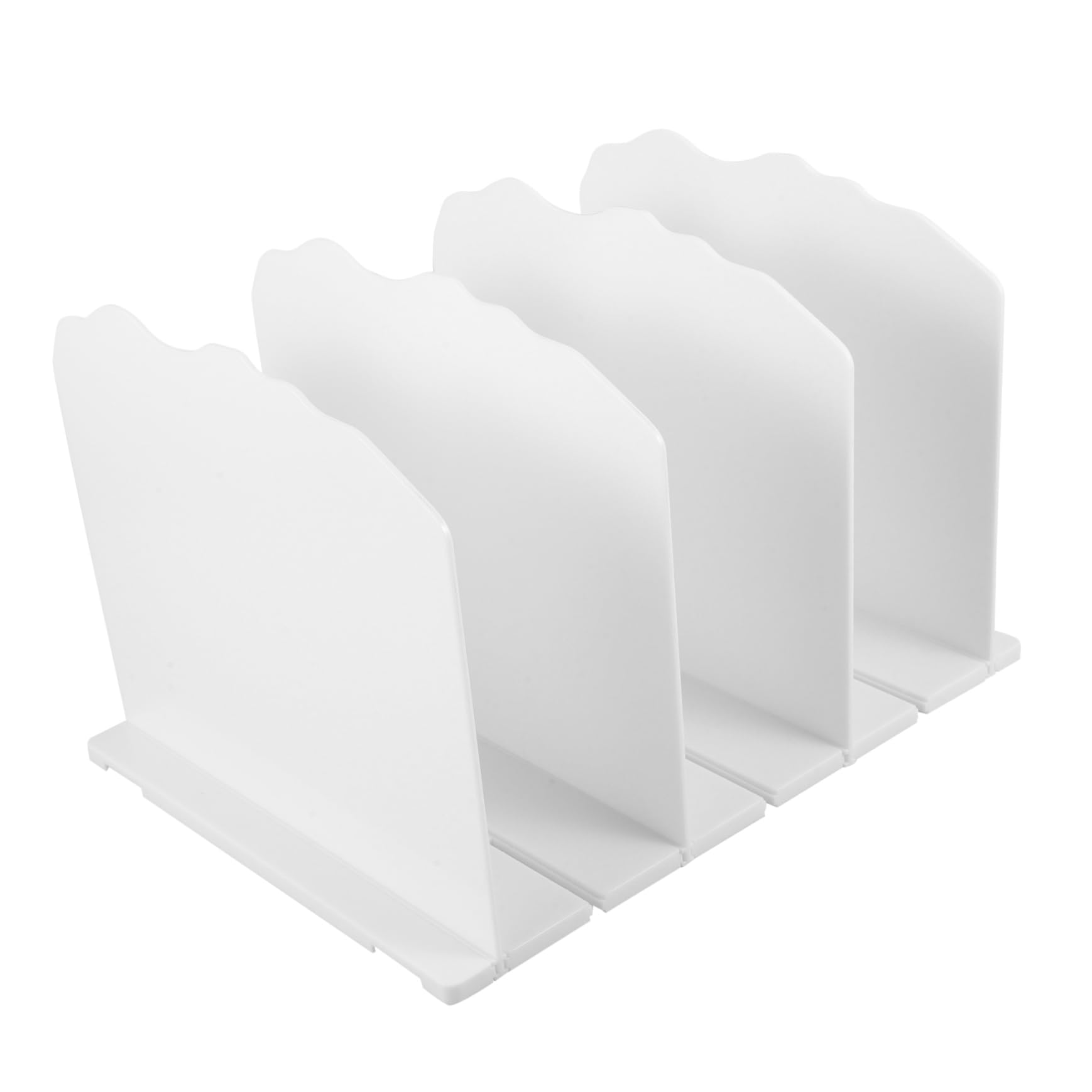 HOOTNEE Bag Shelf Organizer Versatile Compartment Storage for Handbags Books Files Transparent Stackable Design for Closets Desks