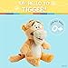 KIDS PREFERRED Disney Baby Winnie The Pooh and Friends Stuffed Animal with Jingle and Crinkle, Tigger 14”