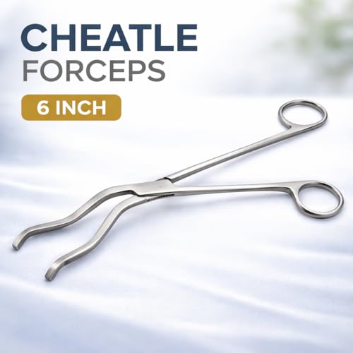Image of Cheatle Forceps 6 Inch Stainless Steel | Dressing Forceps for OT, Hospital, Clinic & Medical Use