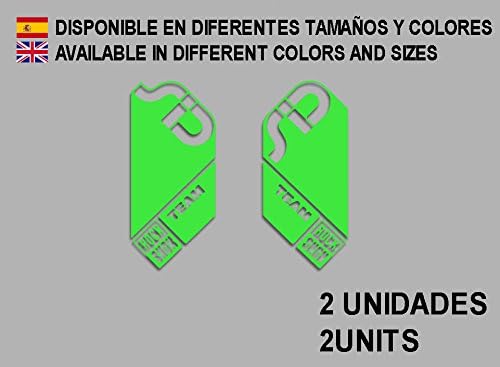Ecoshirt UQ-J21J-GK9M Stickers SID Rock Shox F101 Vinyl Adesivi Decal Aufkleber CEE MTB Stickers Bike, Green