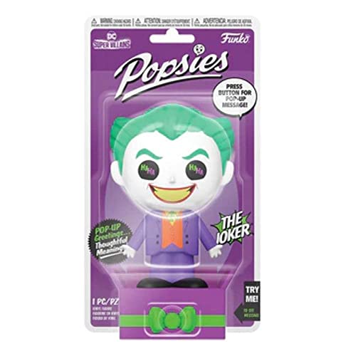 Funko Popsies: DC - The Joker - DC Comics - Figuras Miniaturas Coleccionables Para Exhibición - Idea De Regalo - Mercancía Oficial - Juguetes Para Chicos, Niños, Niñas Y Adultos - Fans De Comic Books Funko Popsies: DC - The Joker - DC Comics - Figuras Miniaturas Coleccionables Para Exhibición - Idea De Regalo - Mercancía Oficial - Juguetes Para Chicos, Niños, Niñas Y Adultos - Fans De Comic Books