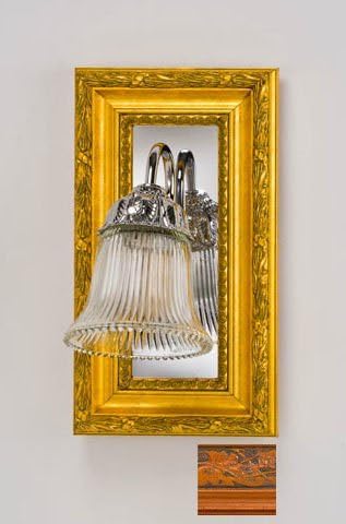 Afina Corporation ST-PAL-MA Traditional Side Sconce - Parliament Mahogany