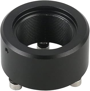 XuuSHA Acessórios de microscópio digital portátil de 32 mm, suporte de microscópio para coluna com 3 acessórios de microscópio de parafuso