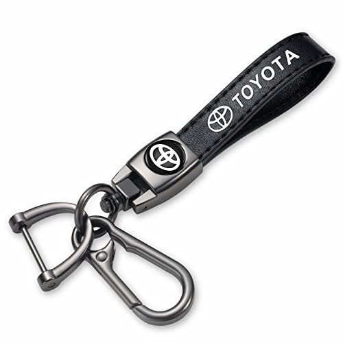 Genuine Leather Key Chain Suit for Toyota Avalon, Camry, Prius,Avalon Corolla RAV5 Highlander Keychain Keyring Family Present for Man and Woman,Accessories Genuine Leather Key Chain Suit for Toyota Avalon, Camry, Prius,Avalon Corolla RAV5 Highlander Keychain Keyring Family Present for Man and Woman,Accessories