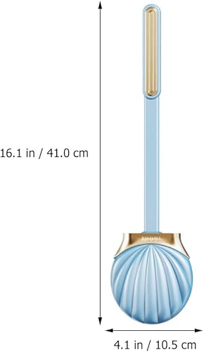 Miniatura 4 de Garneck Escobilla de inodoro con cáscara, limpiadores de inodoros, decoración de apartamentos, escobilla de inodoro, émbolo, cepillo de borde de