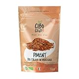 Piment d'Italie Bio en Morceaux- 100g. Piment Épicé Séché au Soleil. Origine Italienne - Sicile.